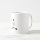 Ik hou van koffie tekst mok (Voorkant rechts)