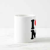 Ik hou van koffie/theebeker koffiemok (Center)