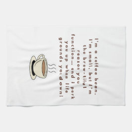 Ik hou van koffie theedoek