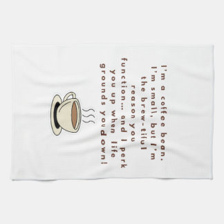 Ik hou van koffie theedoek