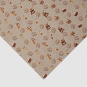 Ik hou van koffie tissuepapier (Detail)