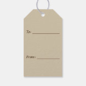 Ik hou van koffiecadeaulabels cadeaulabel (Achterkant)