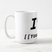 Ik hou van koffiemok (Links)
