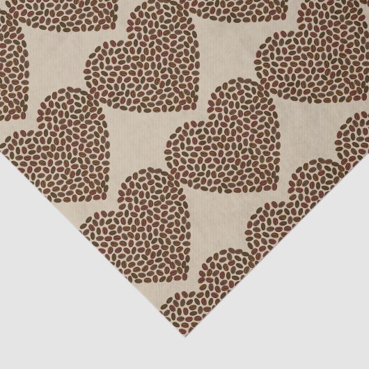 Ik hou van koffiepapier tissuepapier (Detail)