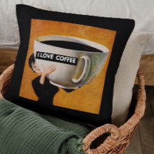 Ik hou van koffietretro