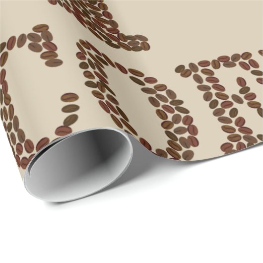 Ik hou van koffieverpakkingspapier cadeaupapier (Rol Hoek)