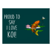 Ik hou van Koi. Perfect Poster (Voorkant)