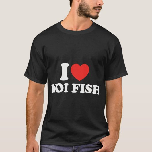 Ik hou van Koi Vissen T-shirt (Voorkant)