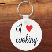 Ik hou van koken sleutelhanger (Voorkant)