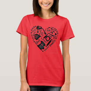 Ik hou van koken t-shirt