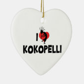 Ik hou van Kokopelli Ornament (Rechts)