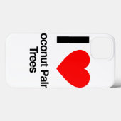 Ik hou van kokospalmbomen Case-Mate iPhone case (Achterkant (horizontaal))