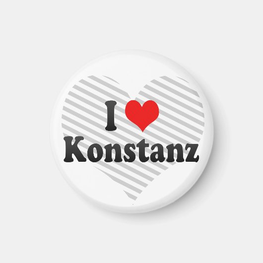 Ik hou van Konstanz, Duitsland Magneet (Voorkant)