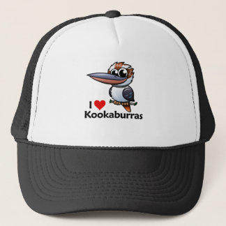 Ik hou van Kookaburras Trucker Pet