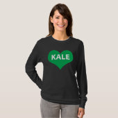 Ik Hou van Kool Groente Leven T-shirt (Voorkant volledig)