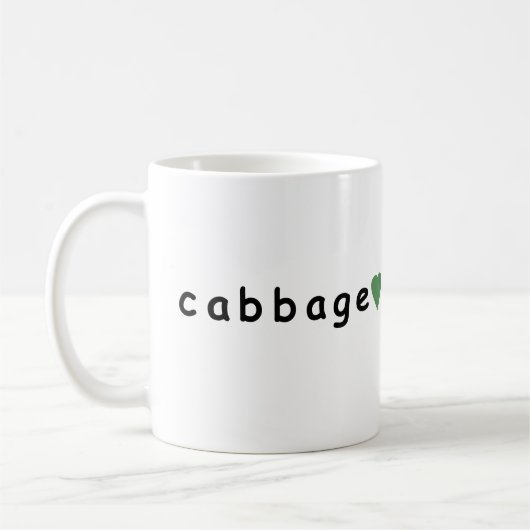 Ik hou van kool koffiemok (Links)