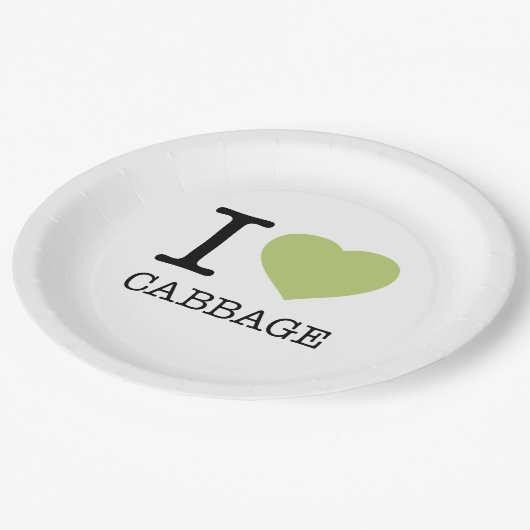 IK HOU VAN KOOL PAPIEREN BORDJE (Gekanteld)