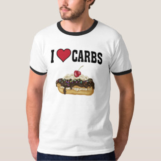 Ik hou van koolhydraten t-shirt