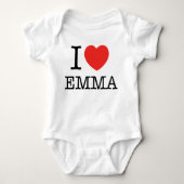 Ik hou van koopwaar romper (Voorkant)