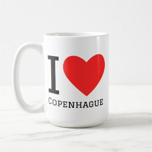 Ik hou van Kopenhagen Koffiemok