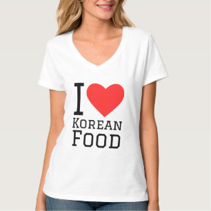 Ik hou van Koreaans eten T-shirt