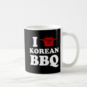 Ik hou van Koreaanse BBQ (고 기 구 이) Koffiemok