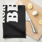 Ik hou van Koreaanse BBQ (고 기 구 이) Theedoek (Quarter Fold)