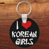 Ik hou van Koreaanse meisjes Sleutelhanger (Voorkant)