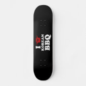 Ik hou van Korean BBQ (고기구이) Persoonlijk Skateboard (Voorkant)