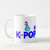 ♥ ik hou van KPop Fabulous Classic White Koffiemok (Links)