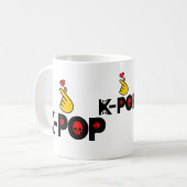 ♥Ik hou van KPop Fabulous forens & Koffiemok (Voorkant links)