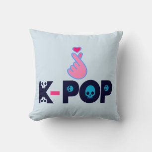 ♥Ik hou van KPop Fabulous Soft en kreukvrij Kussen