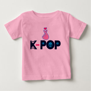 ♥Ik hou van KPop Korean-Style schattig Heart Finge