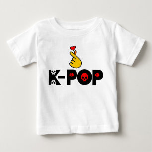 ♥Ik hou van KPop Korean-Style schattig Heart Finge