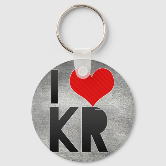 Ik hou van KR Sleutelhanger (Voorkant)