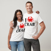 Ik hou van krab t-shirt (Unisex)