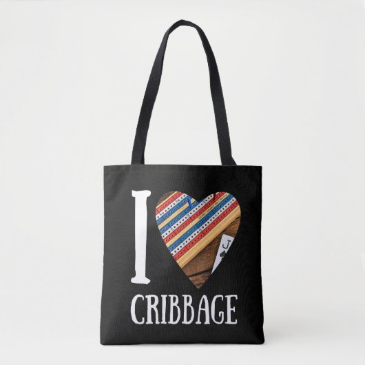 Ik hou van kribbe tote bag (Voorkant)
