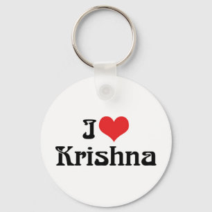 Ik hou van Krishna-sleutelhanger Sleutelhanger
