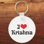 Ik hou van Krishna-sleutelhanger Sleutelhanger (Voorkant)