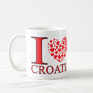 Ik hou van Kroatië Koffiemok