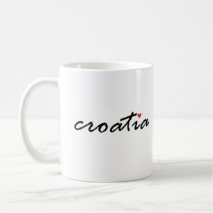 Ik hou van Kroatië Koffiemok