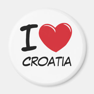 Ik hou van Kroatië Magneet