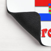 Ik hou van Kroatië Muismat (Hoek)