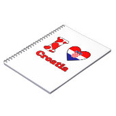Ik hou van Kroatië Notitieboek (Linkerzijde)