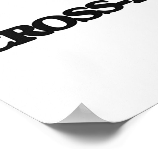 Ik hou van kruisverwijzingen poster (Hoek)