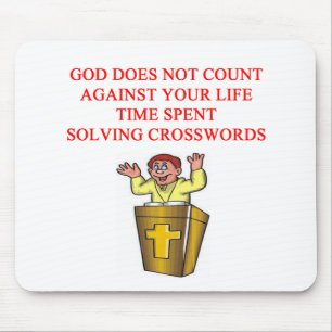 ik hou van kruiswormen en schrabbel muismat