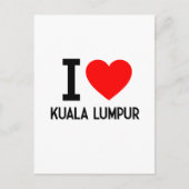 Ik hou van Kuala Lumpur Briefkaart (Voorkant)