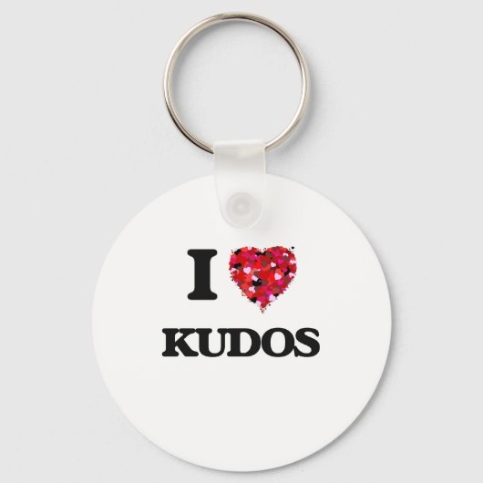 Ik hou van Kudos Sleutelhanger (Voorkant)