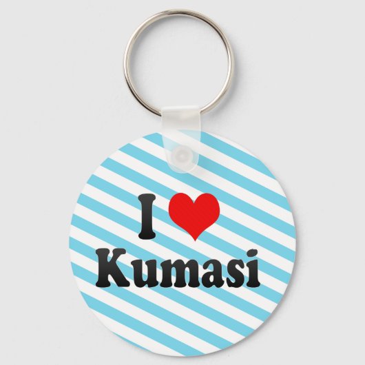 Ik hou van Kumasi, Ghana Sleutelhanger (Voorkant)
