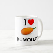 Ik hou van Kumquats Koffiemok (Voorkant rechts)